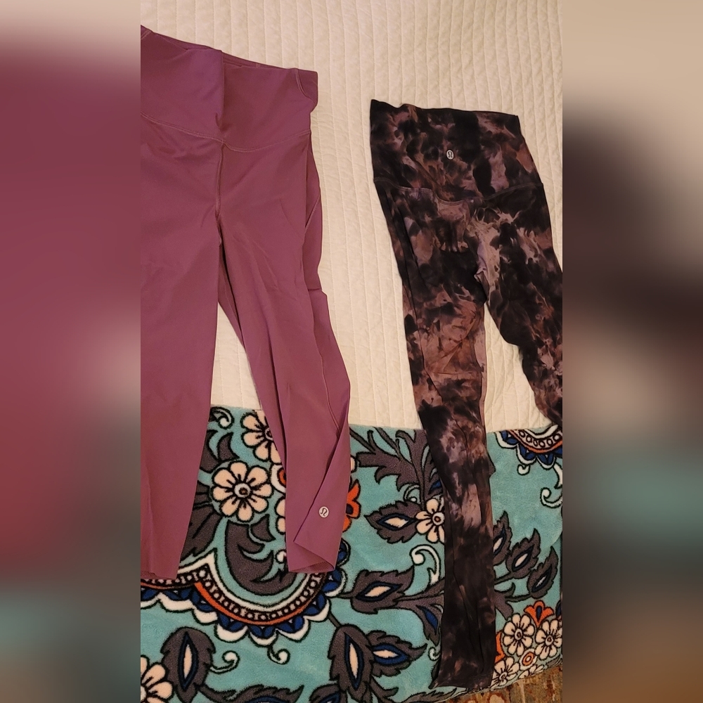 Lululemon Wunder Train size 6 Align legging size 6